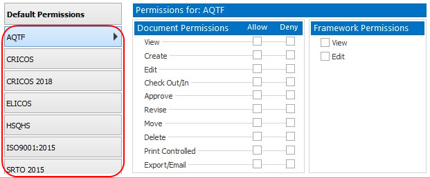 frameworkpermissions